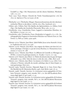 Image of the Page - 1259 - in TYROLIS LATINA - Geschichte der lateinischen Literatur in Tirol, Volume 2