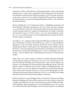 Image of the Page - 1324 - in TYROLIS LATINA - Geschichte der lateinischen Literatur in Tirol, Volume 2