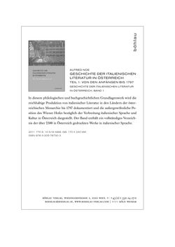Image of the Page - (000726) - in TYROLIS LATINA - Geschichte der lateinischen Literatur in Tirol, Volume 2