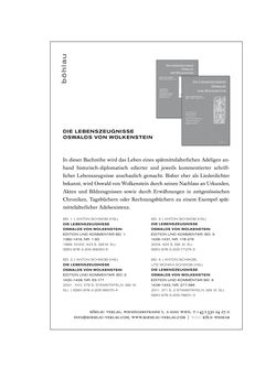 Image of the Page - (000727) - in TYROLIS LATINA - Geschichte der lateinischen Literatur in Tirol, Volume 2