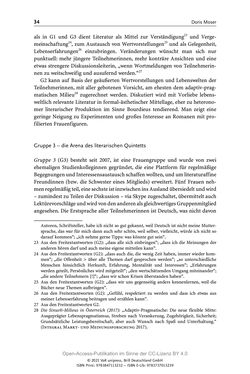 Image of the Page - 34 - in Über Bücher reden - Literaturrezeption in Lesegemeinschaften