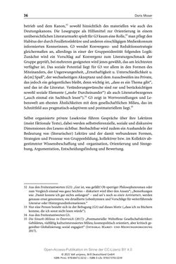 Image of the Page - 36 - in Über Bücher reden - Literaturrezeption in Lesegemeinschaften