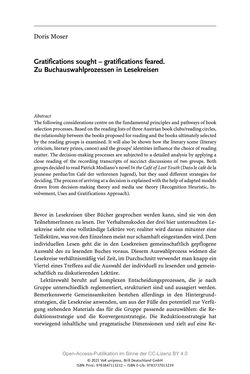 Image of the Page - 39 - in Über Bücher reden - Literaturrezeption in Lesegemeinschaften