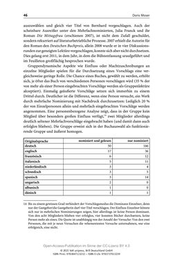 Image of the Page - 46 - in Über Bücher reden - Literaturrezeption in Lesegemeinschaften