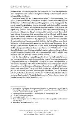 Image of the Page - 69 - in Über Bücher reden - Literaturrezeption in Lesegemeinschaften