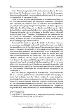 Image of the Page - 72 - in Über Bücher reden - Literaturrezeption in Lesegemeinschaften