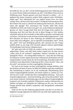 Bild der Seite - 122 - in Über Bücher reden - Literaturrezeption in Lesegemeinschaften