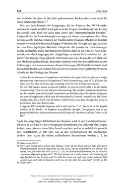 Bild der Seite - 138 - in Über Bücher reden - Literaturrezeption in Lesegemeinschaften