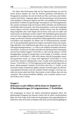 Bild der Seite - 148 - in Über Bücher reden - Literaturrezeption in Lesegemeinschaften