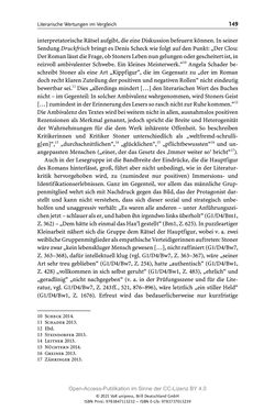 Bild der Seite - 149 - in Über Bücher reden - Literaturrezeption in Lesegemeinschaften