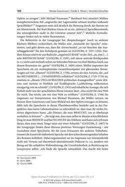 Image of the Page - 162 - in Über Bücher reden - Literaturrezeption in Lesegemeinschaften