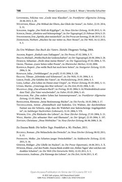 Image of the Page - 166 - in Über Bücher reden - Literaturrezeption in Lesegemeinschaften