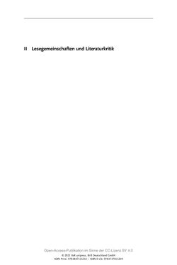 Image of the Page - 169 - in Über Bücher reden - Literaturrezeption in Lesegemeinschaften