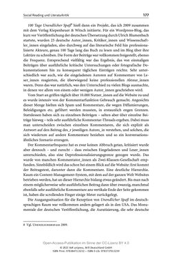 Image of the Page - 177 - in Über Bücher reden - Literaturrezeption in Lesegemeinschaften