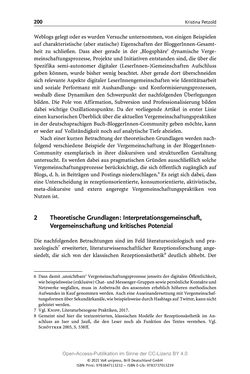 Image of the Page - 200 - in Über Bücher reden - Literaturrezeption in Lesegemeinschaften