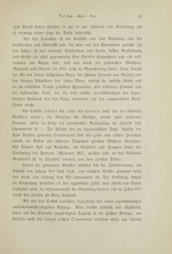 Image of the Page - 47 - in Um Afrika - Skizzen von der Reise Sr. Majestät Corvette Helgoland in den Jahren 1873-75