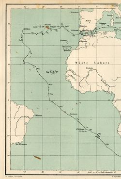 Image of the Page - (000388) - in Um Afrika - Skizzen von der Reise Sr. Majestät Corvette Helgoland in den Jahren 1873-75