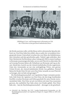 Bild der Seite - 133 - in Umkämpfte Kirche - Innerkatholische Konflikte im österreichischungarischen Küstenland 1890–1914