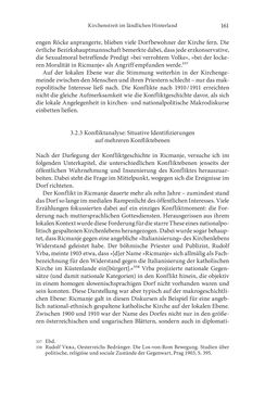 Bild der Seite - 161 - in Umkämpfte Kirche - Innerkatholische Konflikte im österreichischungarischen Küstenland 1890–1914