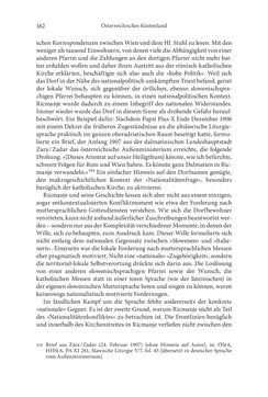 Bild der Seite - 162 - in Umkämpfte Kirche - Innerkatholische Konflikte im österreichischungarischen Küstenland 1890–1914