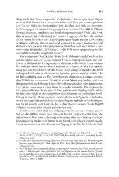 Image of the Page - 183 - in Umkämpfte Kirche - Innerkatholische Konflikte im österreichischungarischen Küstenland 1890–1914