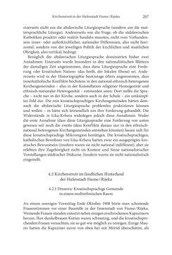 Bild der Seite - 207 - in Umkämpfte Kirche - Innerkatholische Konflikte im österreichischungarischen Küstenland 1890–1914