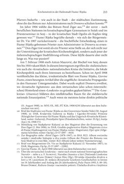Bild der Seite - 213 - in Umkämpfte Kirche - Innerkatholische Konflikte im österreichischungarischen Küstenland 1890–1914