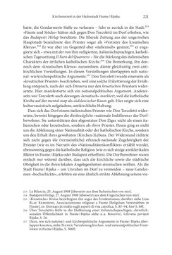 Image of the Page - 221 - in Umkämpfte Kirche - Innerkatholische Konflikte im österreichischungarischen Küstenland 1890–1914