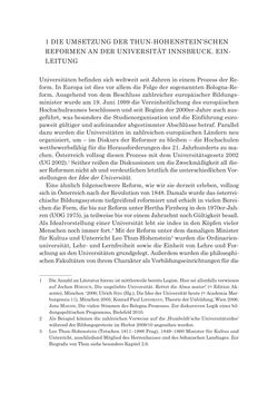 Bild der Seite - 15 - in Die Universität Innsbruck in der Ära der Thun-Hohenstein’schen Reformen 1848–1860 - Aufbruch in eine neue Zeit