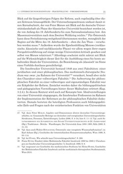 Image of the Page - 21 - in Die Universität Innsbruck in der Ära der Thun-Hohenstein’schen Reformen 1848–1860 - Aufbruch in eine neue Zeit