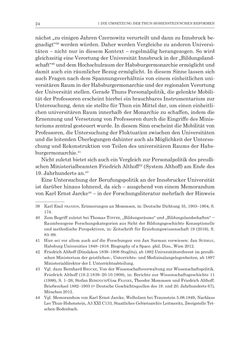 Image of the Page - 24 - in Die Universität Innsbruck in der Ära der Thun-Hohenstein’schen Reformen 1848–1860 - Aufbruch in eine neue Zeit