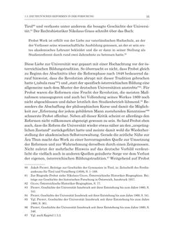 Bild der Seite - 35 - in Die Universität Innsbruck in der Ära der Thun-Hohenstein’schen Reformen 1848–1860 - Aufbruch in eine neue Zeit