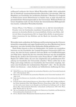 Bild der Seite - 36 - in Die Universität Innsbruck in der Ära der Thun-Hohenstein’schen Reformen 1848–1860 - Aufbruch in eine neue Zeit
