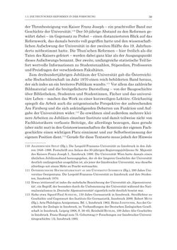 Bild der Seite - 39 - in Die Universität Innsbruck in der Ära der Thun-Hohenstein’schen Reformen 1848–1860 - Aufbruch in eine neue Zeit