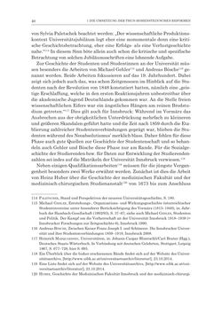 Bild der Seite - 40 - in Die Universität Innsbruck in der Ära der Thun-Hohenstein’schen Reformen 1848–1860 - Aufbruch in eine neue Zeit