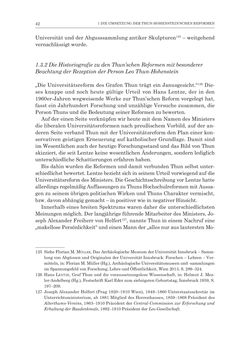 Bild der Seite - 42 - in Die Universität Innsbruck in der Ära der Thun-Hohenstein’schen Reformen 1848–1860 - Aufbruch in eine neue Zeit