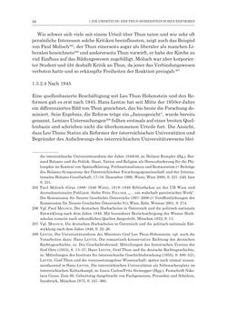 Image of the Page - 56 - in Die Universität Innsbruck in der Ära der Thun-Hohenstein’schen Reformen 1848–1860 - Aufbruch in eine neue Zeit