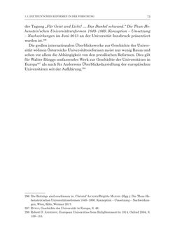 Bild der Seite - 73 - in Die Universität Innsbruck in der Ära der Thun-Hohenstein’schen Reformen 1848–1860 - Aufbruch in eine neue Zeit