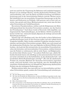 Bild der Seite - 84 - in Die Universität Innsbruck in der Ära der Thun-Hohenstein’schen Reformen 1848–1860 - Aufbruch in eine neue Zeit