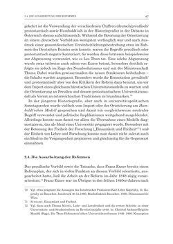 Bild der Seite - 87 - in Die Universität Innsbruck in der Ära der Thun-Hohenstein’schen Reformen 1848–1860 - Aufbruch in eine neue Zeit