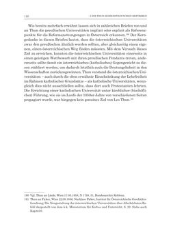 Bild der Seite - 110 - in Die Universität Innsbruck in der Ära der Thun-Hohenstein’schen Reformen 1848–1860 - Aufbruch in eine neue Zeit
