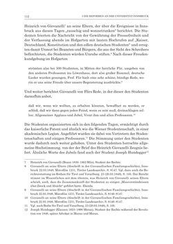 Bild der Seite - 112 - in Die Universität Innsbruck in der Ära der Thun-Hohenstein’schen Reformen 1848–1860 - Aufbruch in eine neue Zeit