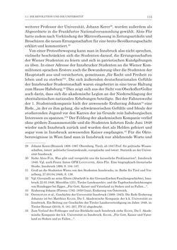 Bild der Seite - 115 - in Die Universität Innsbruck in der Ära der Thun-Hohenstein’schen Reformen 1848–1860 - Aufbruch in eine neue Zeit