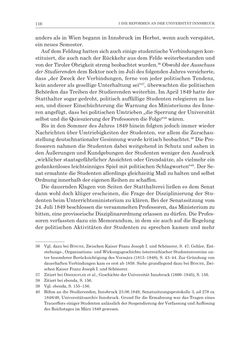 Bild der Seite - 116 - in Die Universität Innsbruck in der Ära der Thun-Hohenstein’schen Reformen 1848–1860 - Aufbruch in eine neue Zeit