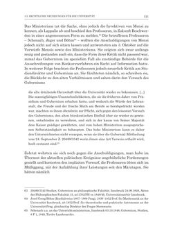 Image of the Page - 121 - in Die Universität Innsbruck in der Ära der Thun-Hohenstein’schen Reformen 1848–1860 - Aufbruch in eine neue Zeit