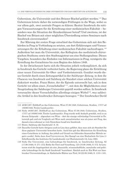 Bild der Seite - 133 - in Die Universität Innsbruck in der Ära der Thun-Hohenstein’schen Reformen 1848–1860 - Aufbruch in eine neue Zeit