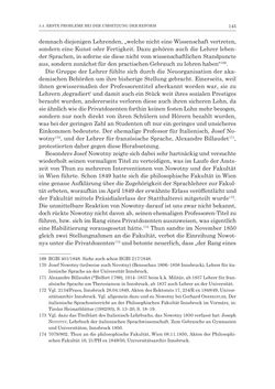 Bild der Seite - 145 - in Die Universität Innsbruck in der Ära der Thun-Hohenstein’schen Reformen 1848–1860 - Aufbruch in eine neue Zeit