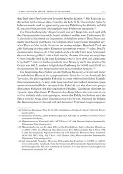 Image of the Page - 147 - in Die Universität Innsbruck in der Ära der Thun-Hohenstein’schen Reformen 1848–1860 - Aufbruch in eine neue Zeit