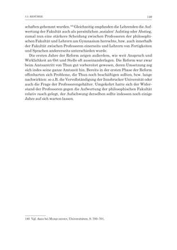 Image of the Page - 149 - in Die Universität Innsbruck in der Ära der Thun-Hohenstein’schen Reformen 1848–1860 - Aufbruch in eine neue Zeit