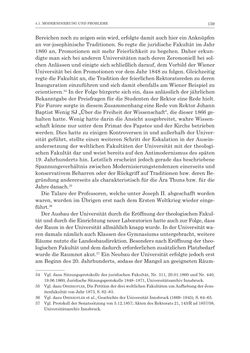 Image of the Page - 159 - in Die Universität Innsbruck in der Ära der Thun-Hohenstein’schen Reformen 1848–1860 - Aufbruch in eine neue Zeit